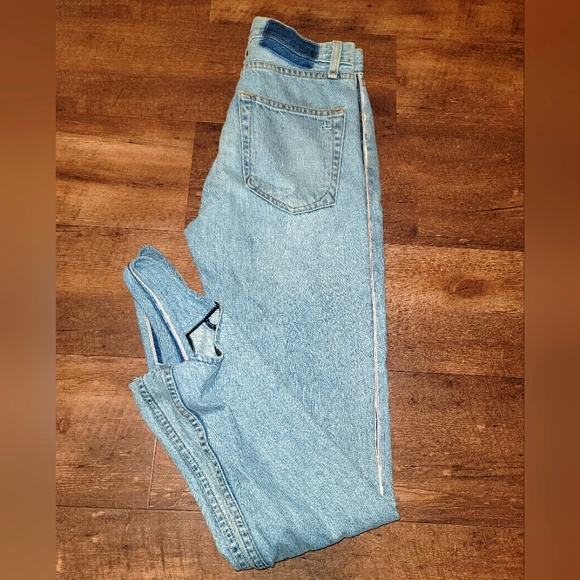 Rag & Bone High Rise Pinebox Olivia Stirrup Jeans - Picture 12 of 14